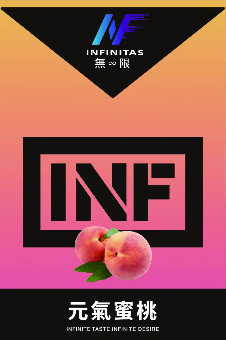 INF無限煙彈元氣蜜桃口味|一代通用主機糖果適用SP2 RELX一代主機