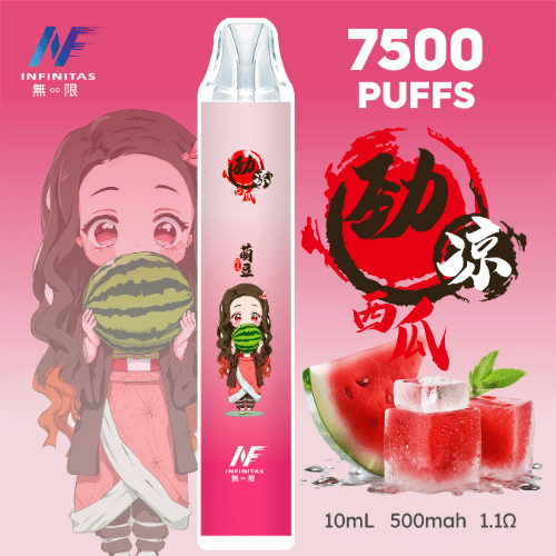 一口咬下大沙瓤！INF無限拋棄式7500口西瓜深度實測：這才是拒絕死甜的極致冰鎮解渴感