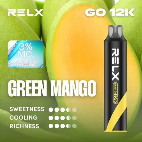 【盛夏豐收】RELX 悅刻 12000 口「金耀芒果」真實評測：完熟愛文與金煌的絲絨蜜甜，拒絕死甜焦黑的熱帶果香天花板！