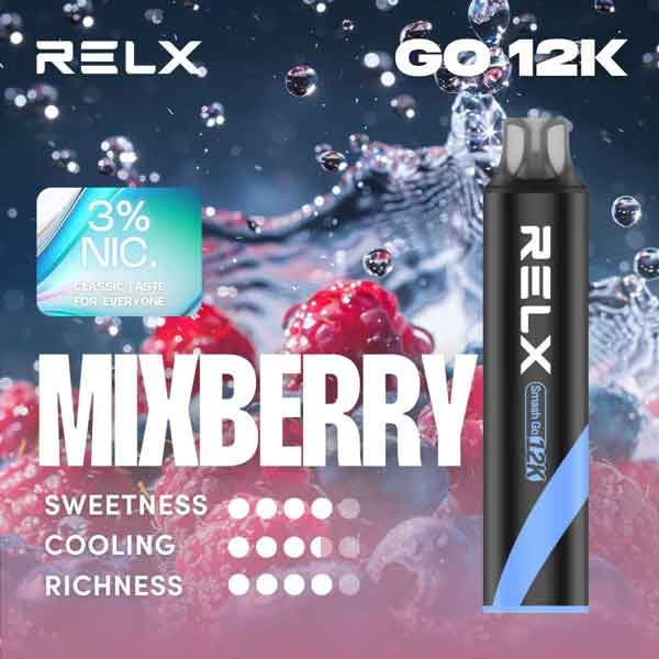 【頂級特調】RELX 悅刻 12000 口「混合莓果」真實評測：酸大於甜的顆粒感爆發，多層次抗疲勞的歐美風情口糧！