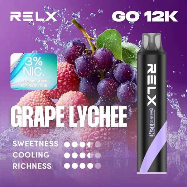 【風味天花板】RELX 悅刻 12000 口「葡萄荔枝」真實評測：雙重果香靈魂碰撞，頂級複合層次的味蕾盛宴！