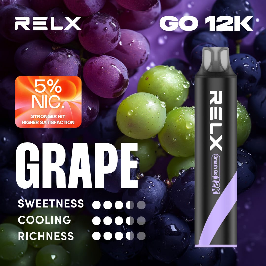 【老饕必看】RELX 悅刻 12000 口「紫晶葡萄」真實評測:全天候銷量長青王,從第一口到最後一口的爆汁享受!