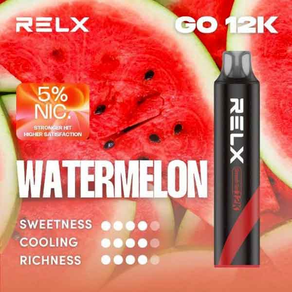 【爆款實測】RELX 悅刻 12000 口「赤玉西瓜」：盛夏解暑的絕對王者，每一口都是剛切開的冰鎮多汁感！